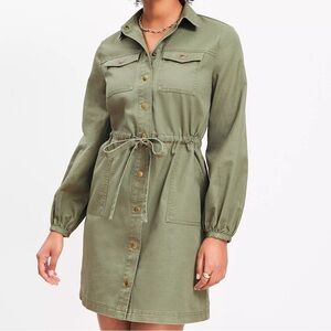 LOFT Shirt Dress NWT